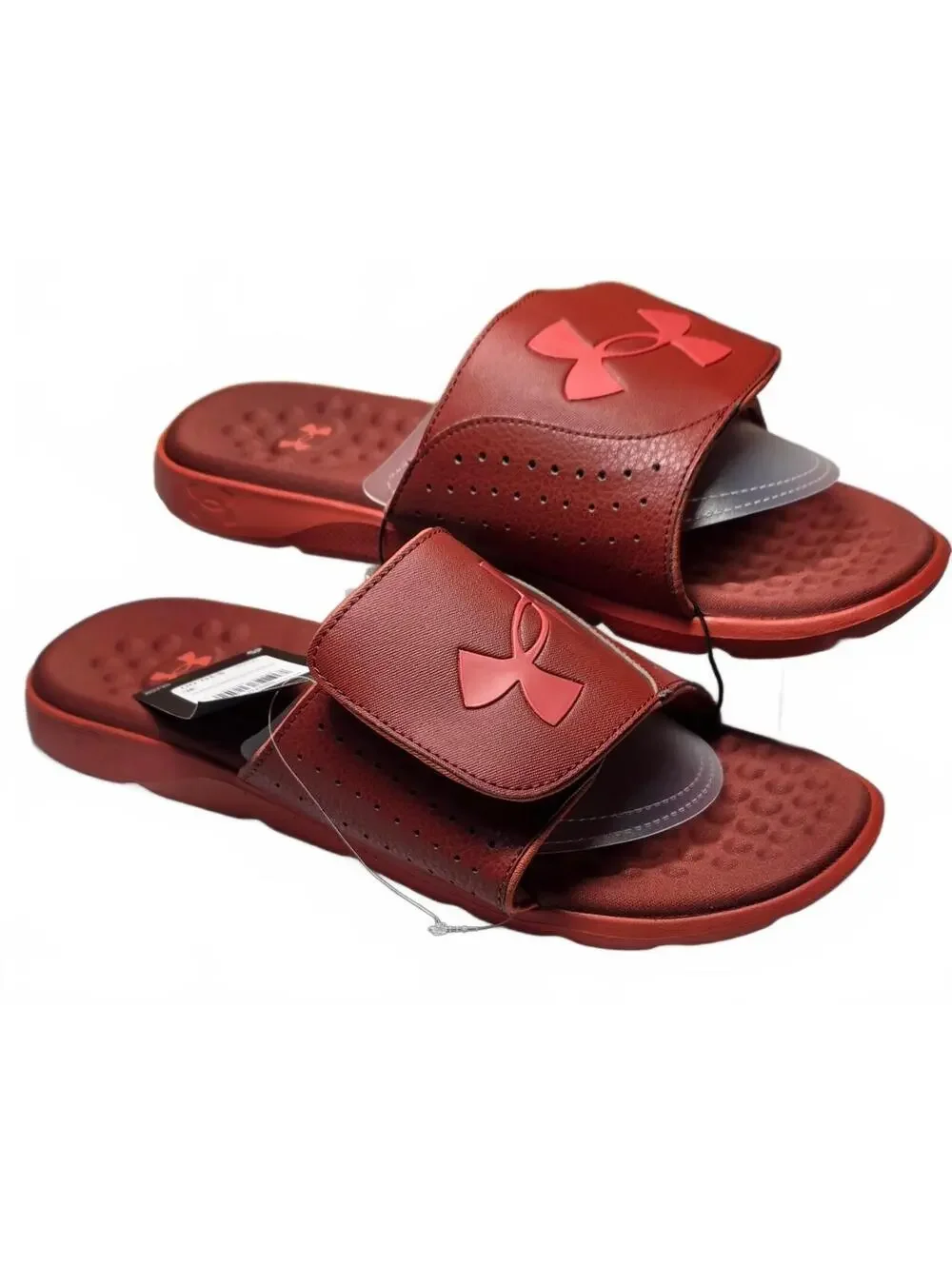 Under Armour UA Ignite Pro SL Red Slide Sandals Size 12